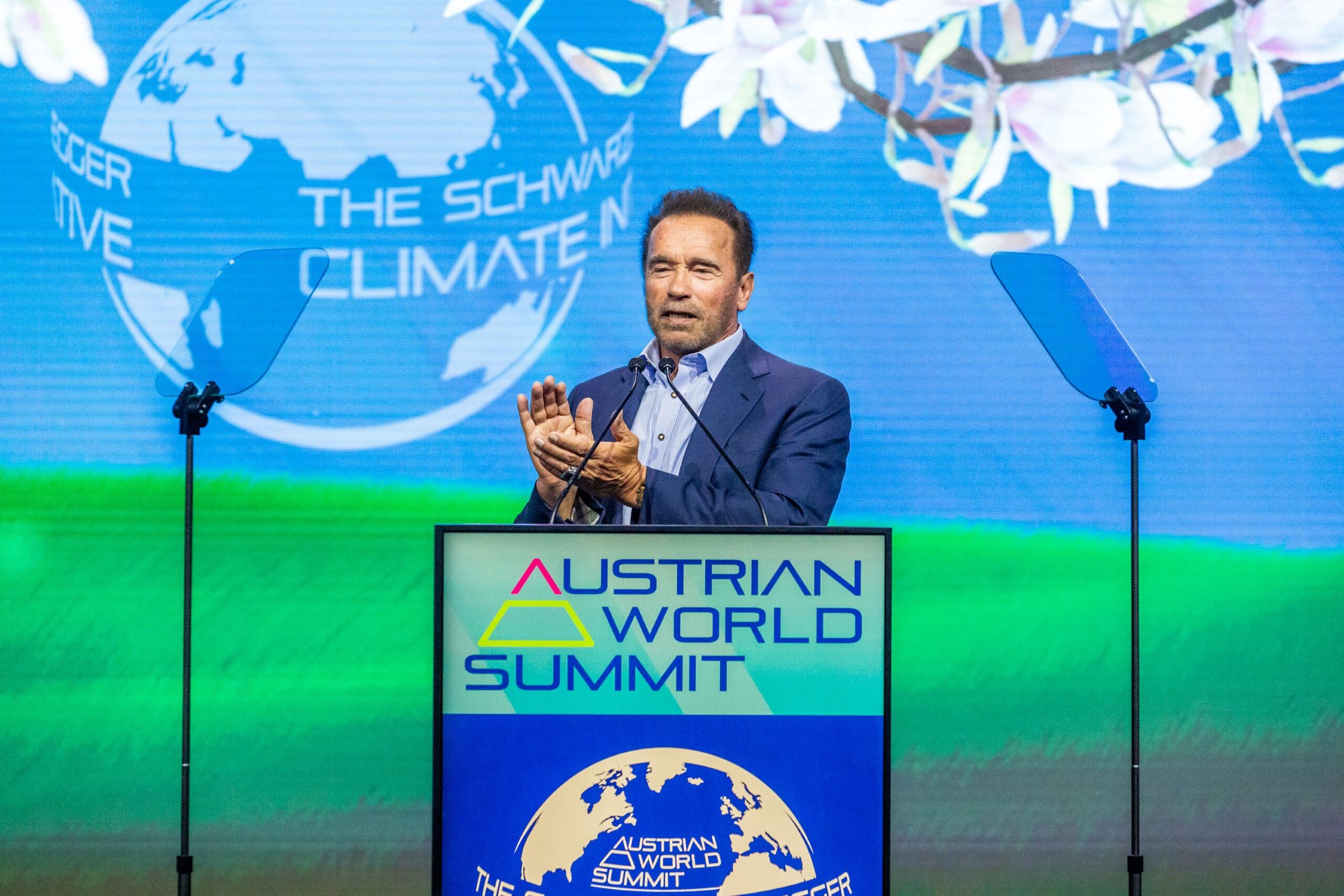 Arnold Schwarzenegger pumpt für den Planeten
