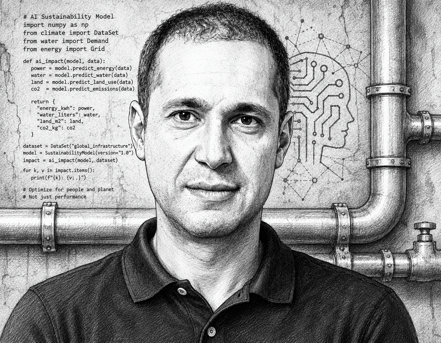 Person des Tages: Kaveh Madani – Der Mann, der der KI den Wasserzähler vorhält