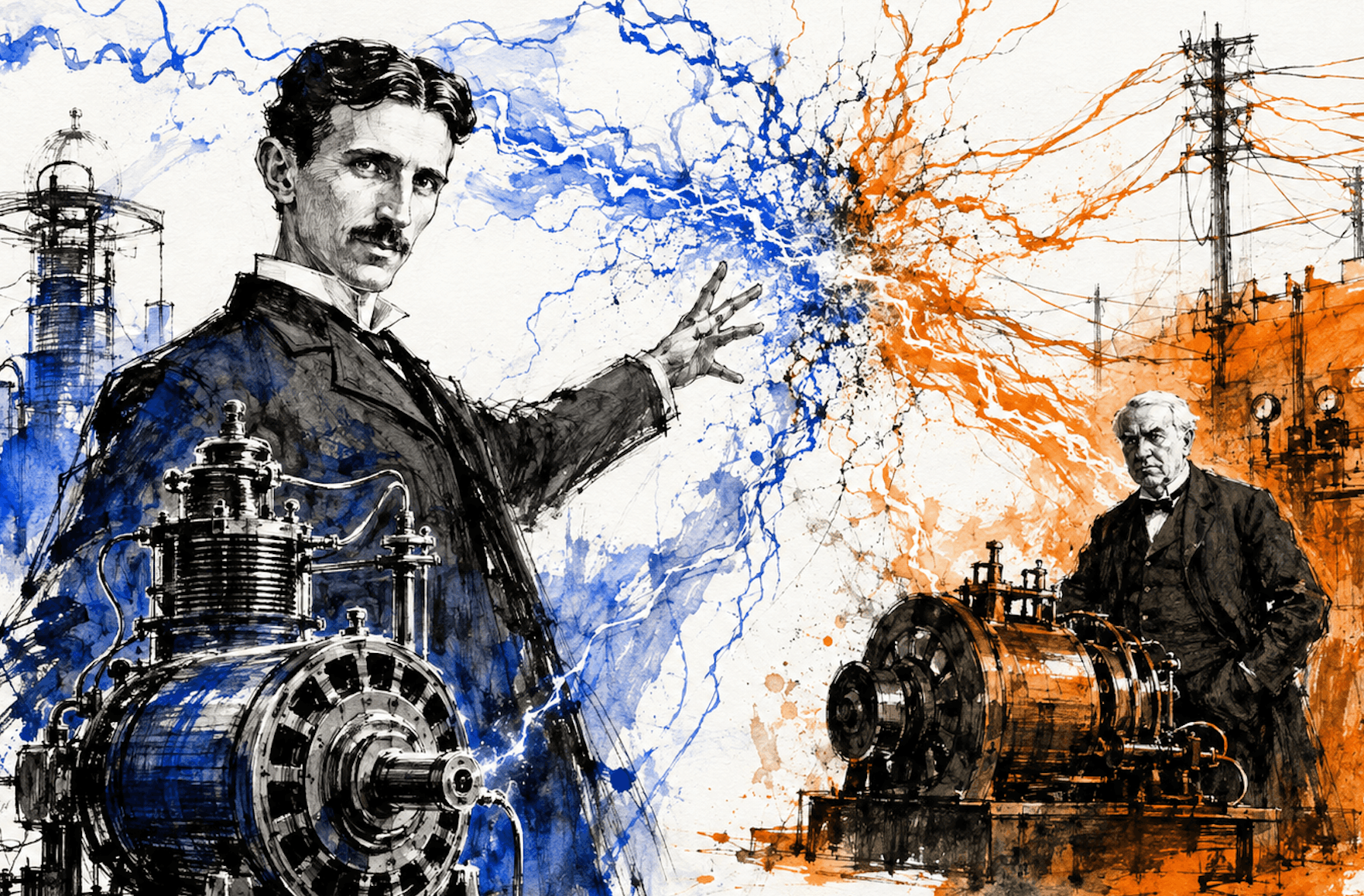 Die Tesla Story, Teil 2: Der Krieg um den Strom