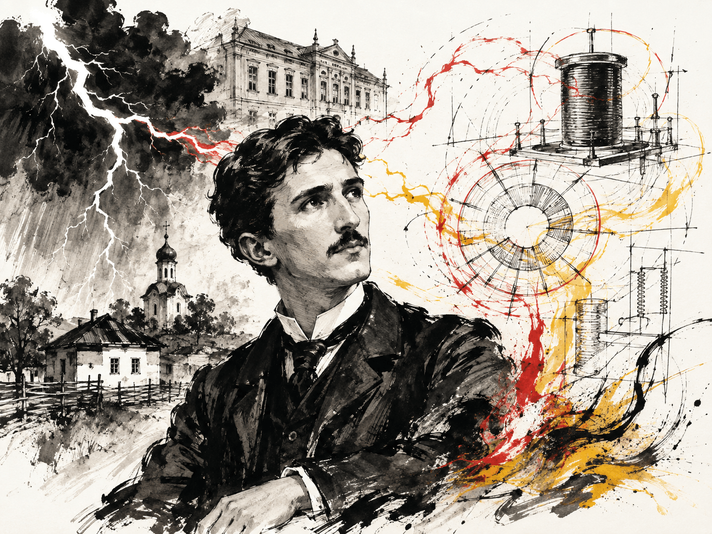Nikola Tesla: Der Mann, der die Zukunft unter Strom setzte